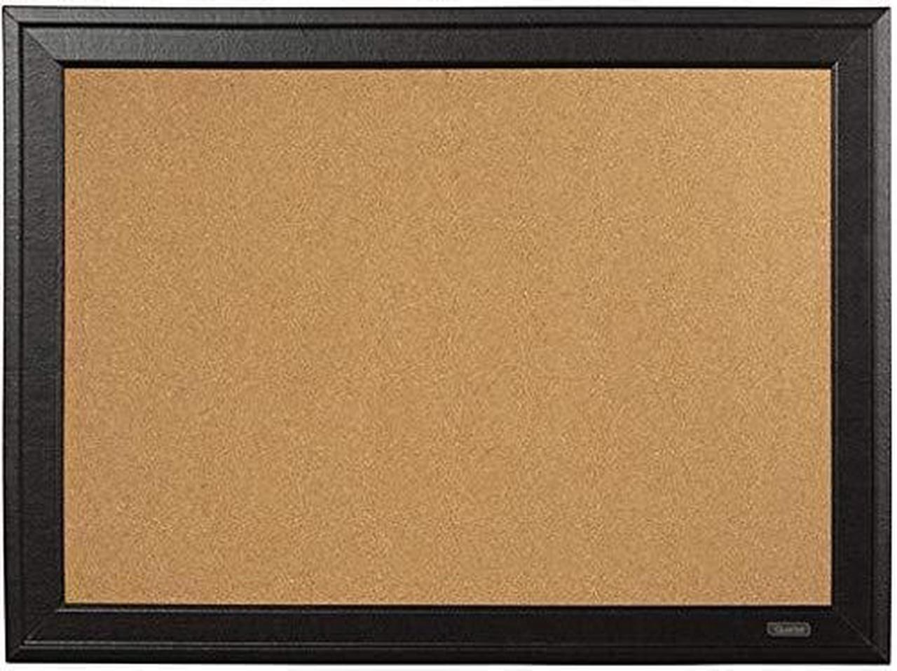 Alt view image 3 of 3 - Quartet Cork Board Bulletin Board, 11? x 17? Framed Corkboard, Black Frame, Decorative Hanging Pin Board, Perfect for Office & Home Decor, Home School Message Board or Vision Board (79279)