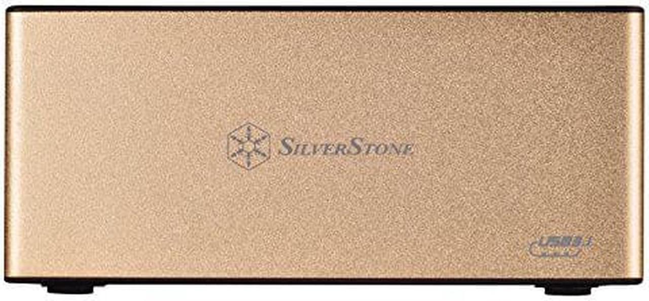 Alt view image 3 of 4 - SilverStone TS11G-C 3.5"& 2.5" SATA SSD/HDD Docking Station with USB 3.1 Type-C Gen 2 10Gbps