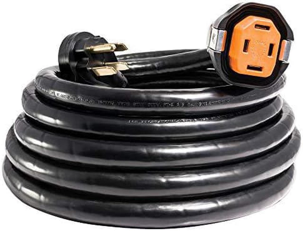 Alt view image 5 of 7 - Smartplug 50 Amp RV 30 Dual Configuration Black Cordset - R50304