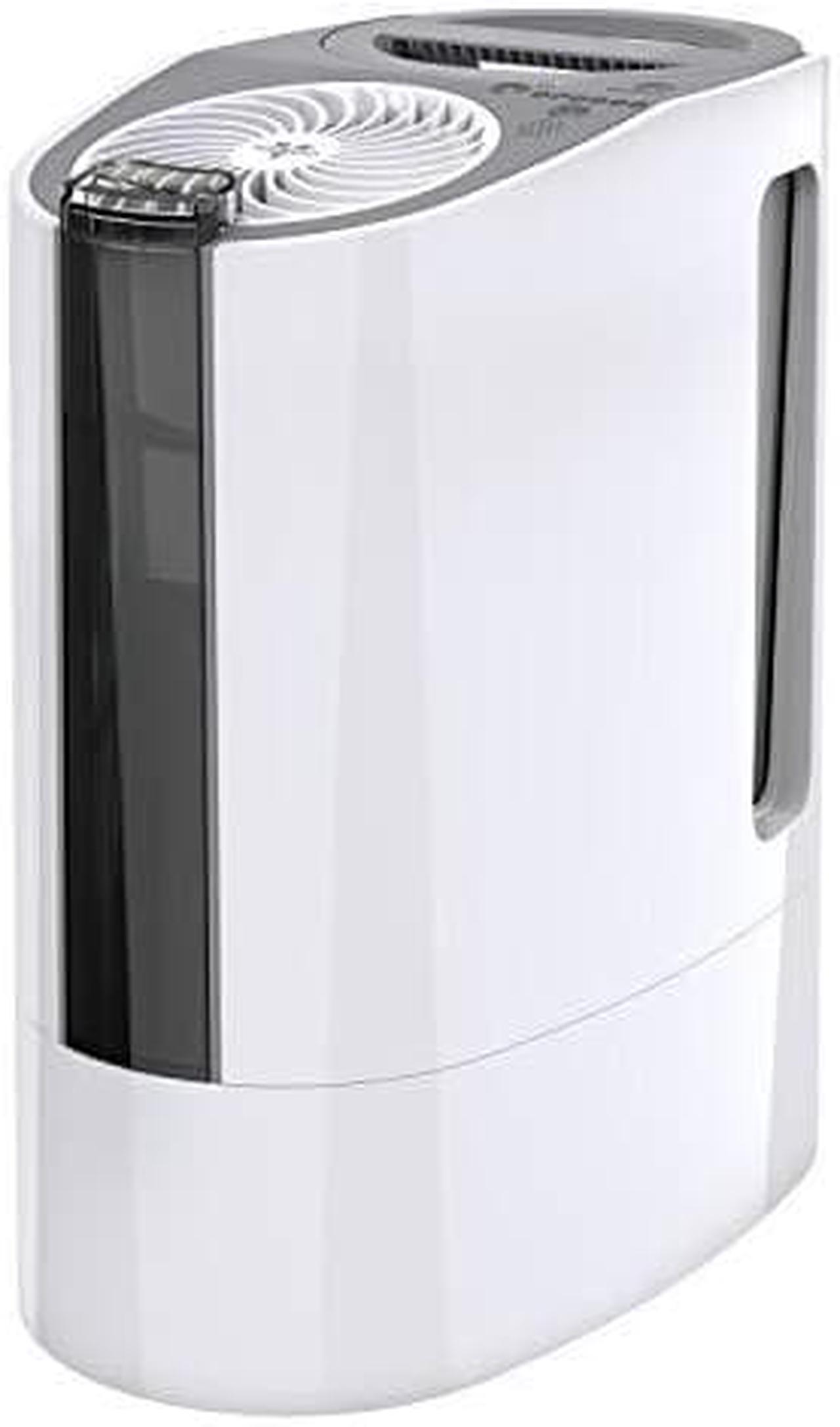 Alt view image 6 of 6 - vornado uh100 ultrasonic cool mist humidifier with fanassisted whole room humidification, auto humidity control, easy view 1 gallon water tank, white