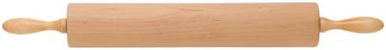 Ateco 18325 Professional Rolling Pin, 18-Inch Barrel, Made of Solid Rock Maple, Made in the USA