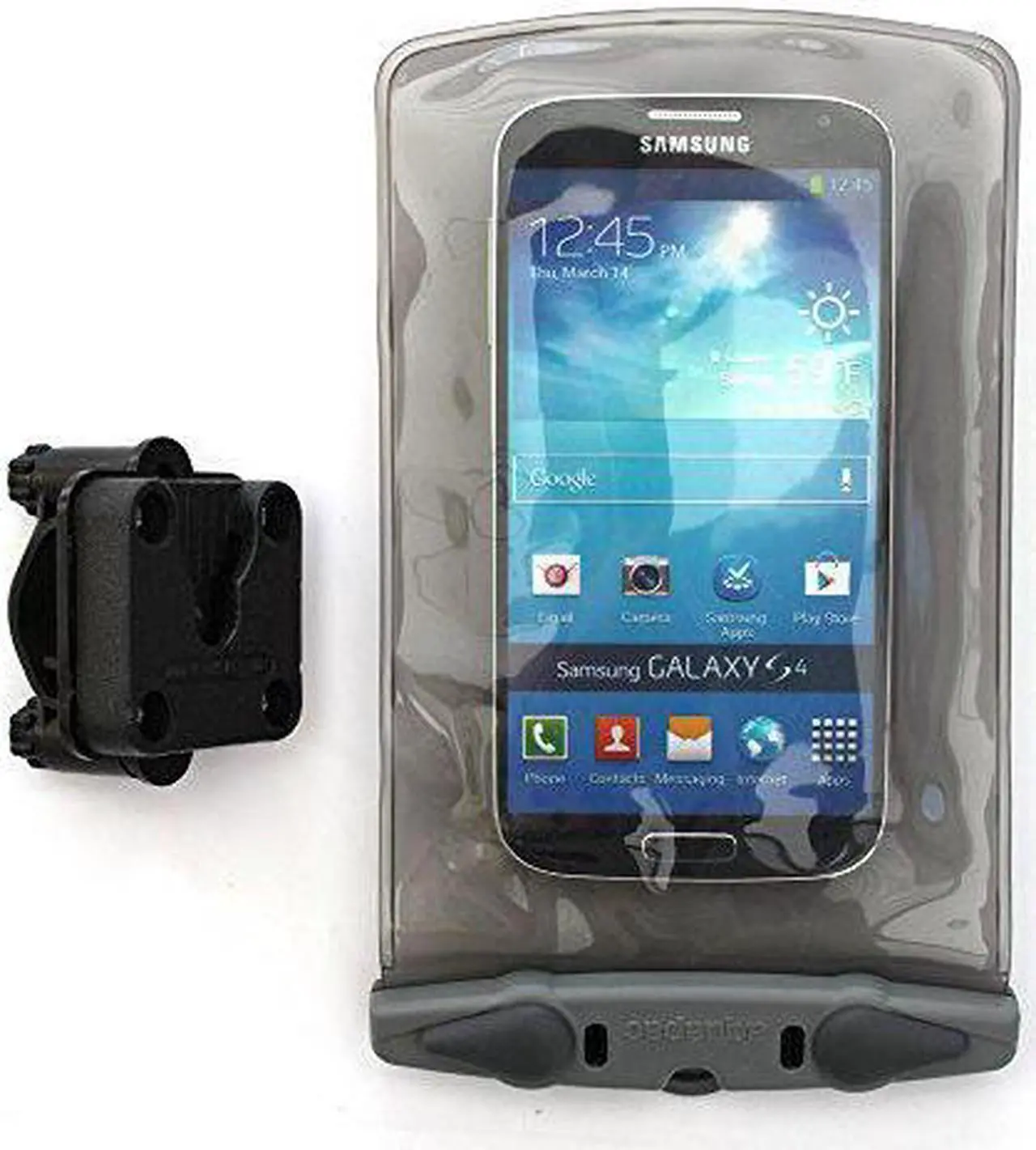 Alt view image 5 of 5 - Aquapac Small Bike-Mounted Waterproof Case for Galaxy SII, SIII, S4, S5, Note
