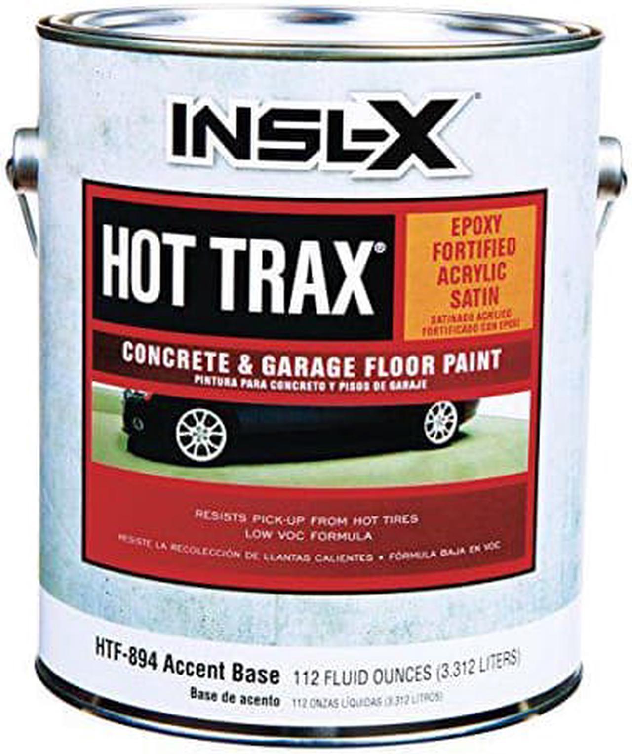 Hot-Trax Latex Satin Concrete & Garage Floor Paint Acrylic Interior/Exterior Satin 1 Gl 24 Hr