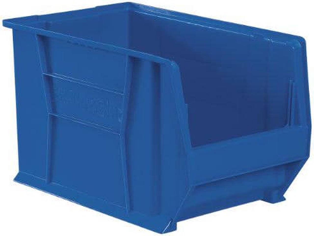Alt view image 6 of 6 - AKRO-MILS 30282BLUE Blue Super Size Bin, 20"L x 12-3/8"W x 12"H