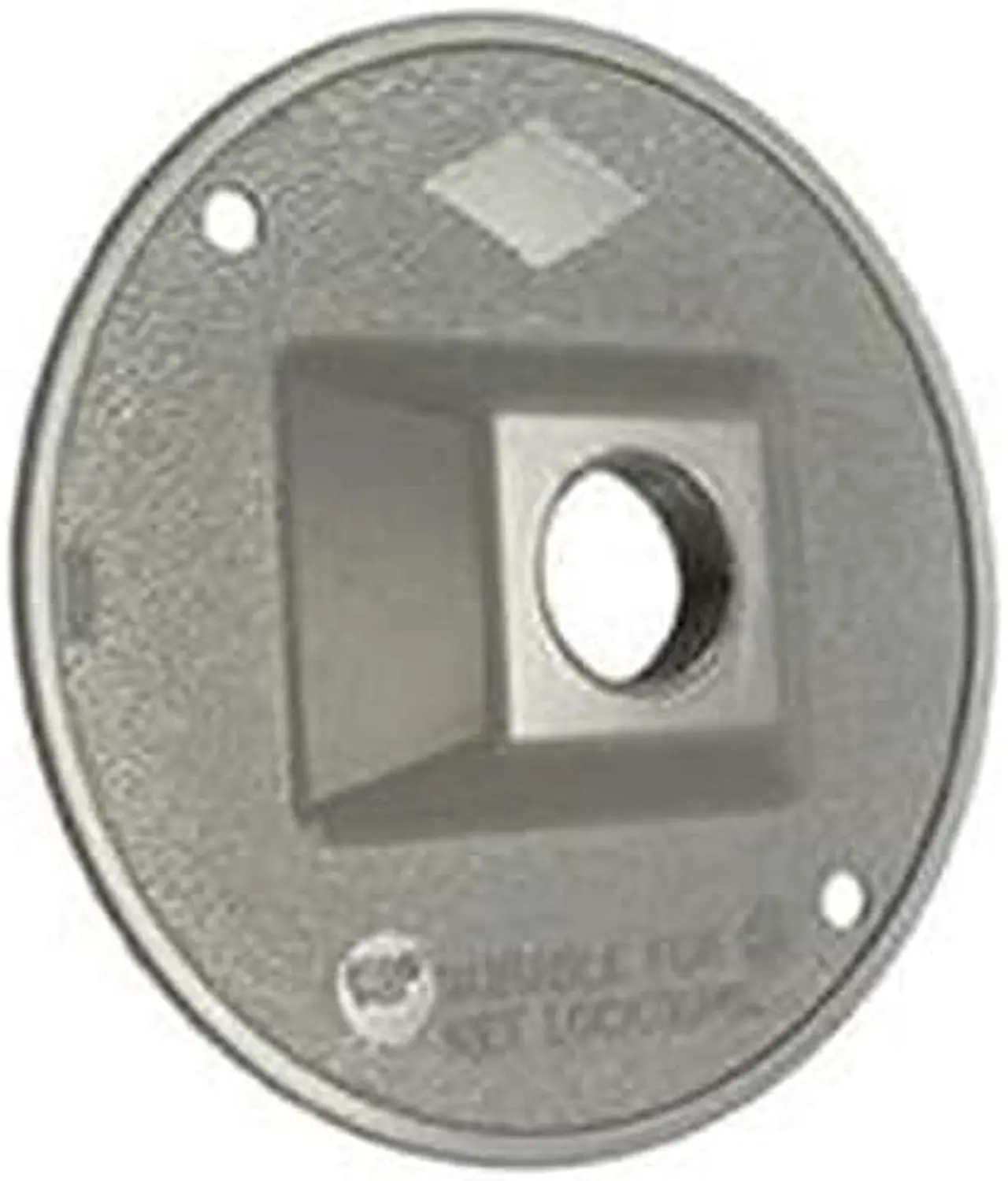 Alt view image 5 of 5 - Bell Weatherproof 5193-5 Weatherproof Gray Round Lampholder Cover