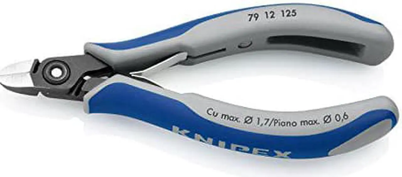 Alt view image 3 of 3 - Knipex Diagonal Cutting Plier  Tool Steel  79 12 125