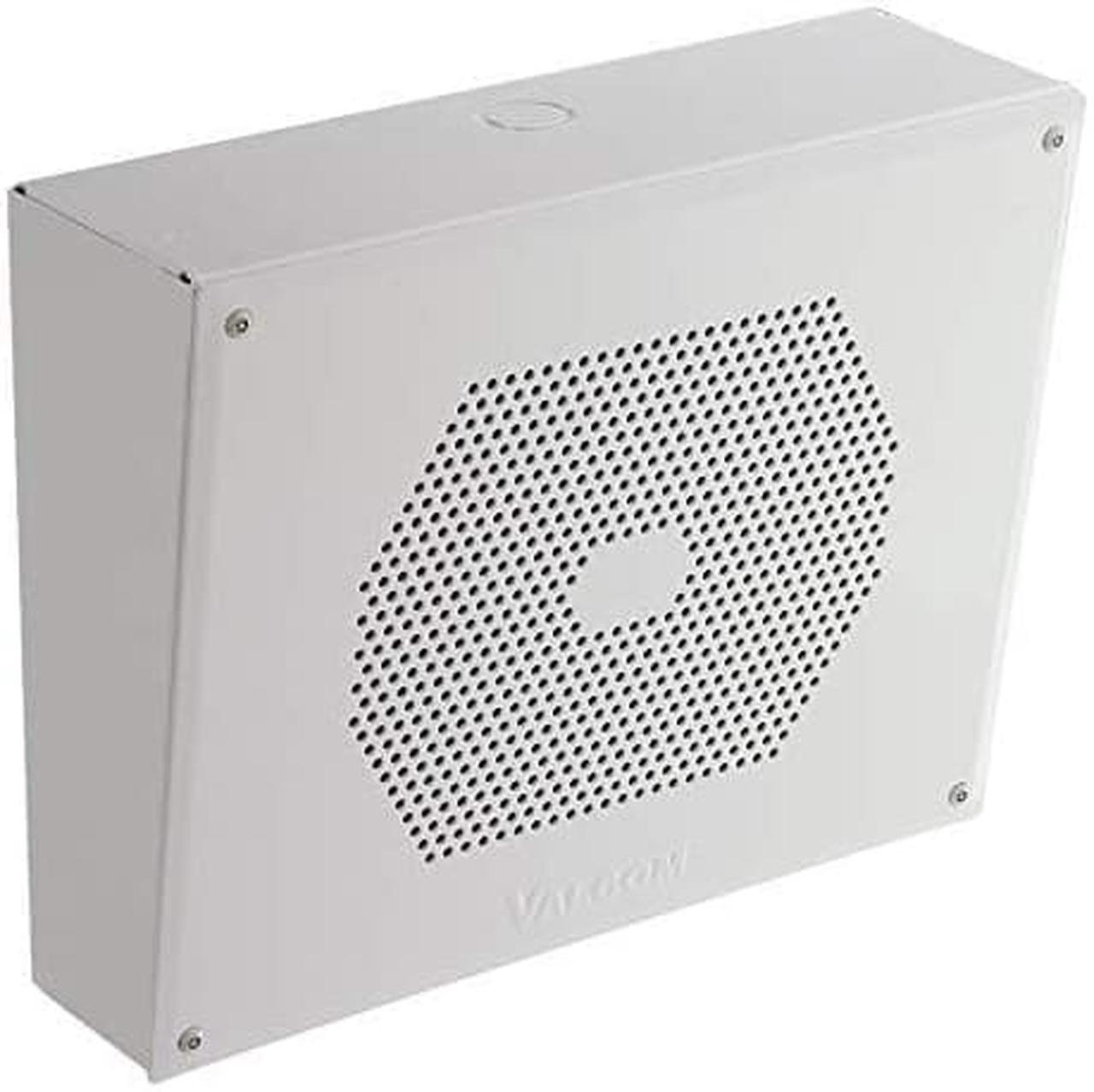 Alt view image 9 of 9 - Valcom - V-9852 - Vandal Resistant 8in. in. Wall Speaker One-Way (includes V-9807)