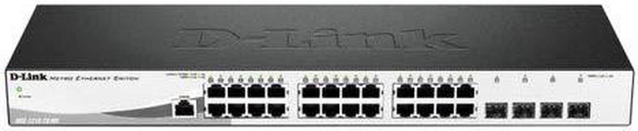 Alt view image 11 of 12 - D-Link WebSmart DGS-1210-28 Ethernet Switch