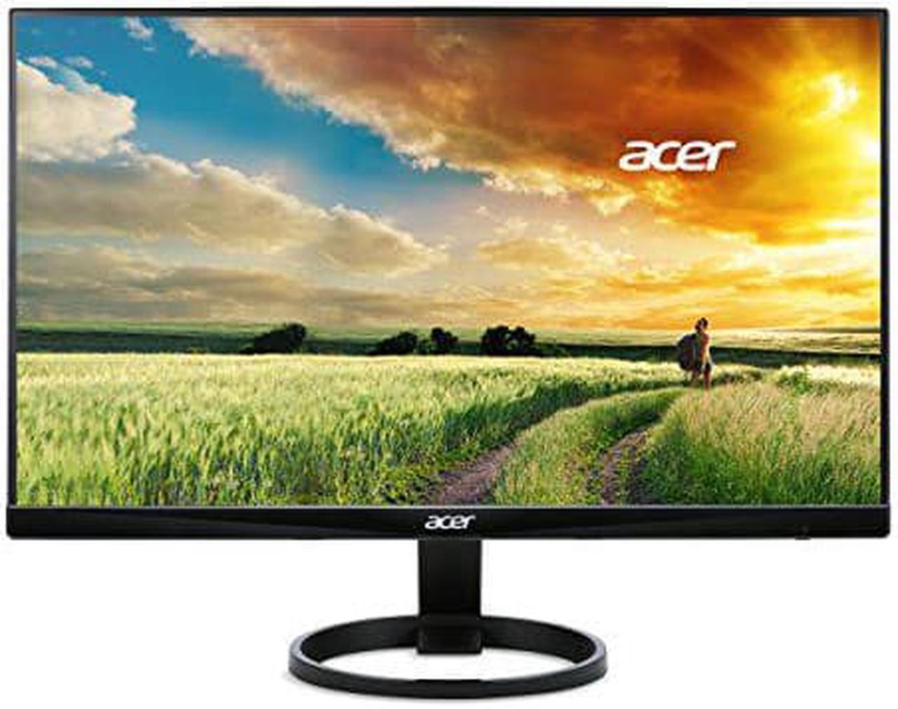 Alt view image 5 of 5 - Acer R240HY bidx 23.8-Inch IPS HDMI DVI VGA (1920 x 1080) Widescreen Monitor, Black