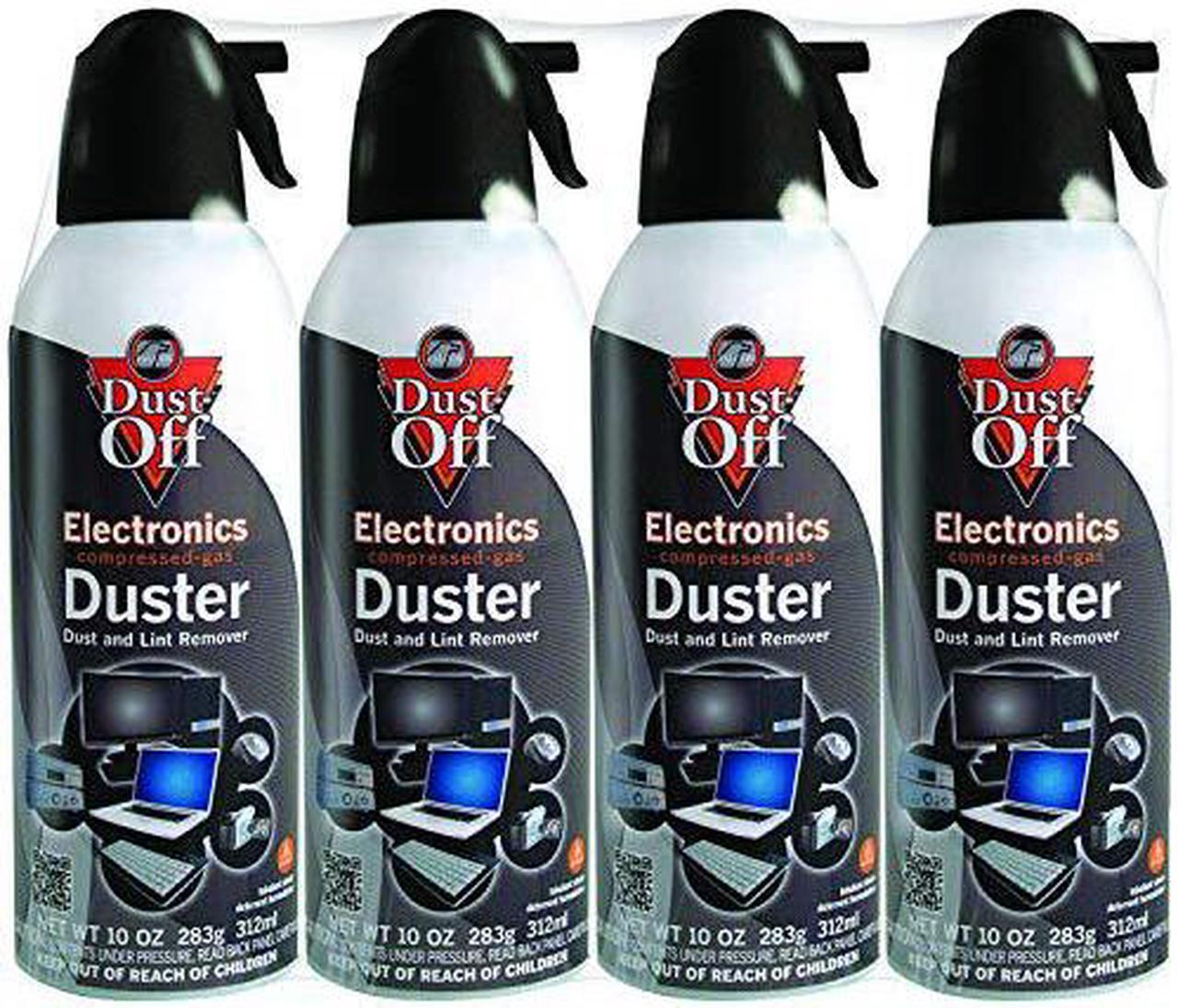 Alt view image 7 of 9 - Dust-Off DPSXL4A 10oz Electronics Dusters, 4 pk