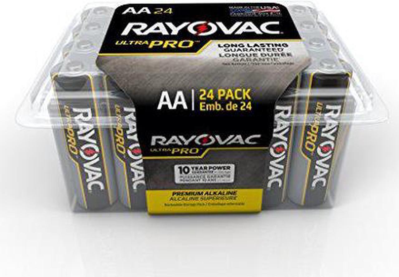 Alt view image 14 of 17 - Rayovac Ultra Pro Alkaline Batteries AA 24/Pack ALAA24PPJ