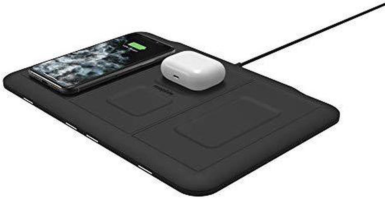 Main image of 4-in-1 Wireless Charging mat - wirelessly Charge up to Four Devices and an Additional USB Device - Made for Apple iPhone, AirPods, Apple Watch, Google Pixel, Samsung Galaxy and All Qi-Enabled Devices