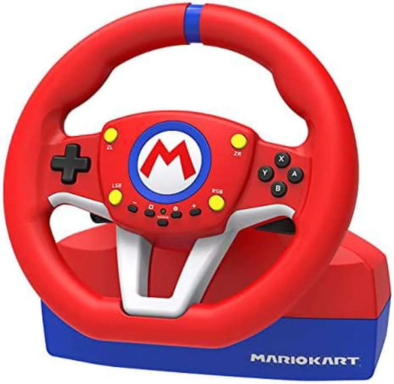 Alt view image 17 of 17 - HORI Nintendo Switch Mario Kart Racing Wheel - Red/ Blue Edition