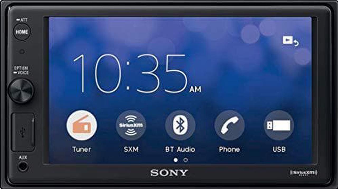 Alt view image 20 of 20 - Sony XAV-AX1000 6.2" Apple CarPlay Media Receiver with Bluetooth