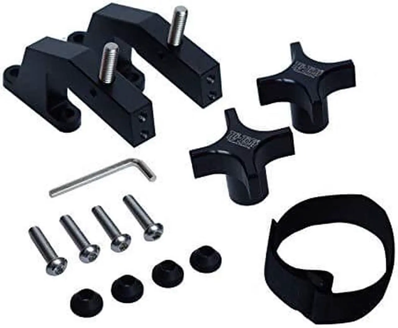 Main image of Hi-Lift Jack HM-925 Hood Mount for Jeep Wrangler JK (2007-2012), Black