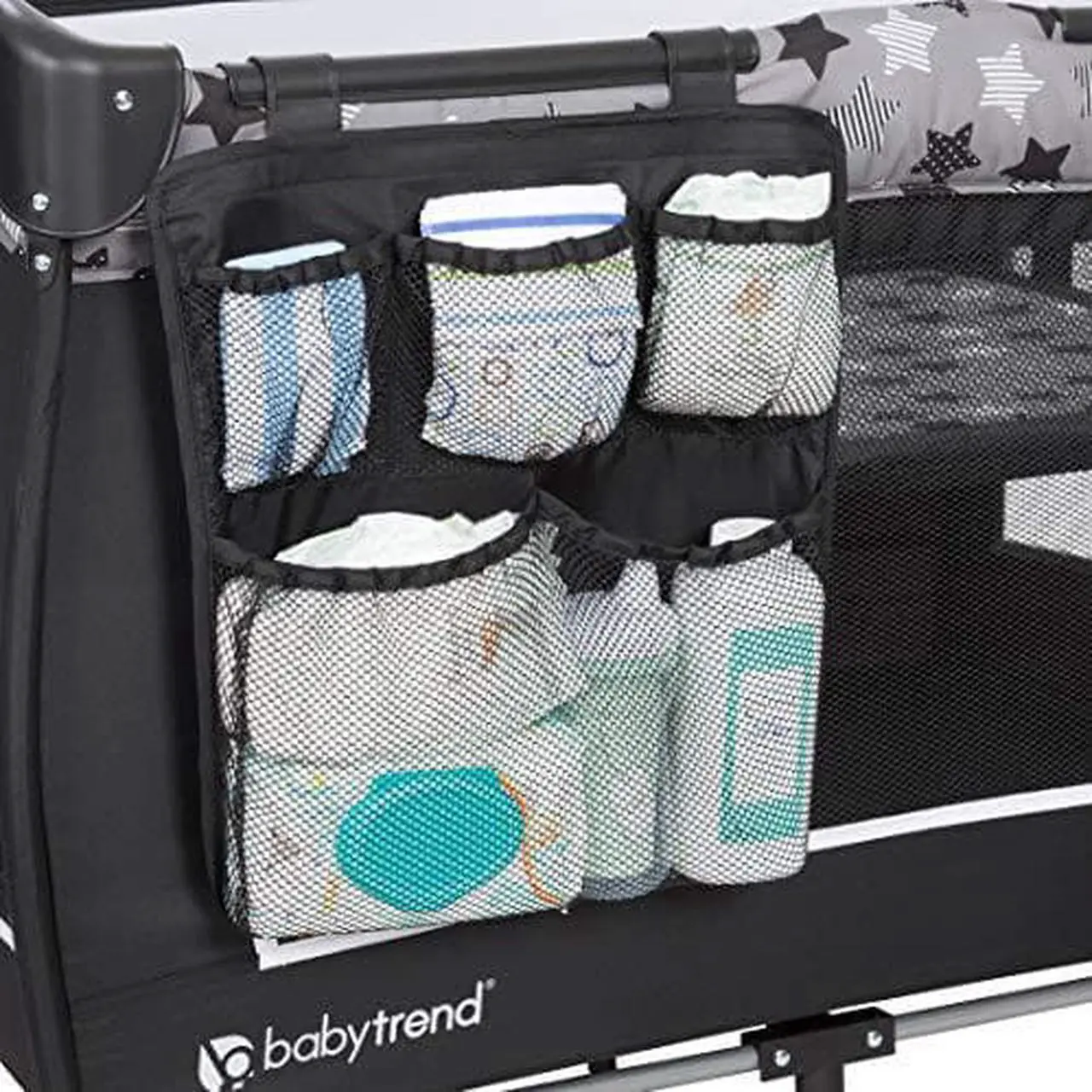 Alt view image 18 of 18 - Baby Trend E Rising Star Nursery Center with Baby Changing Table and Playard