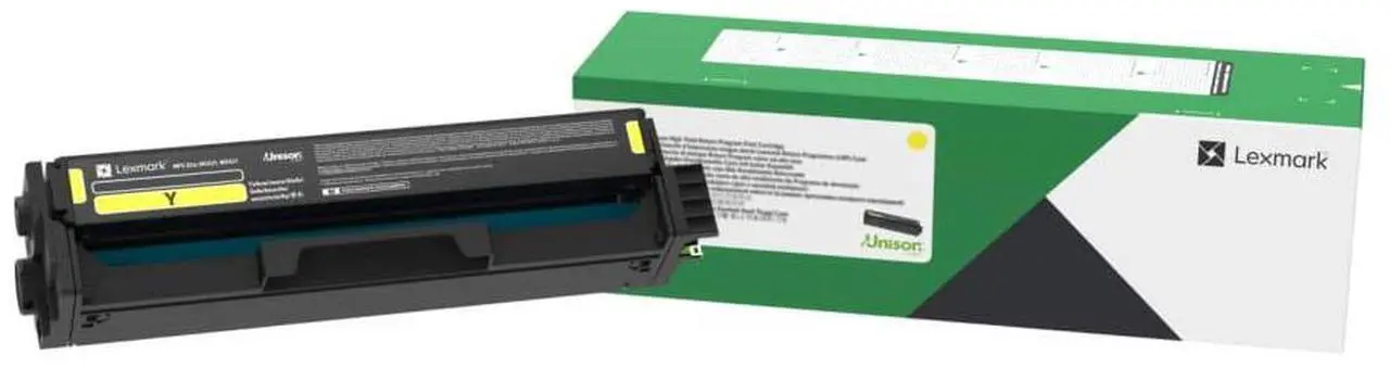 Alt view image 12 of 12 - Lexmark Original Toner Cartridge Yellow 20N1HY0