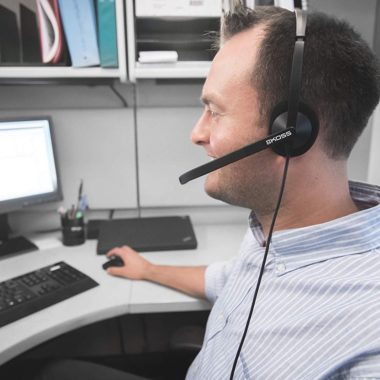 Alt view image 16 of 16 - Koss Cs200i Headsets & Gaming