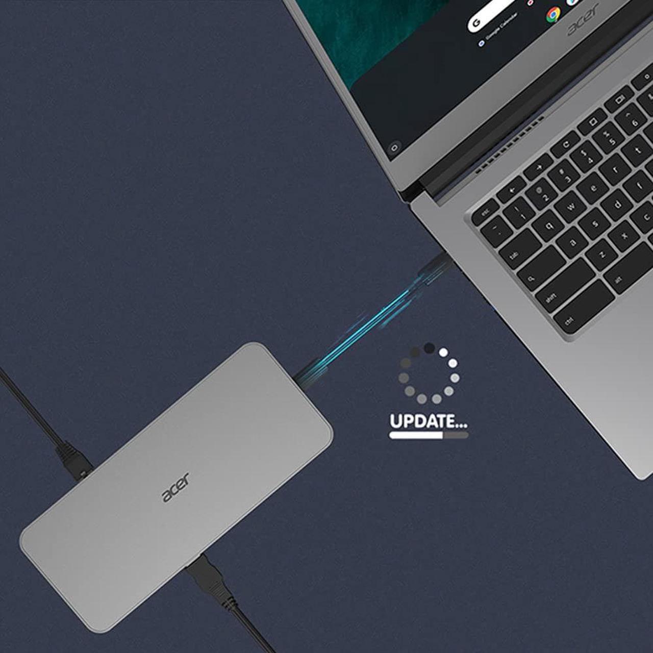 Alt view image 9 of 12 - Acer D501 USB Type-C Multi-Port Dock GPDCK1100E