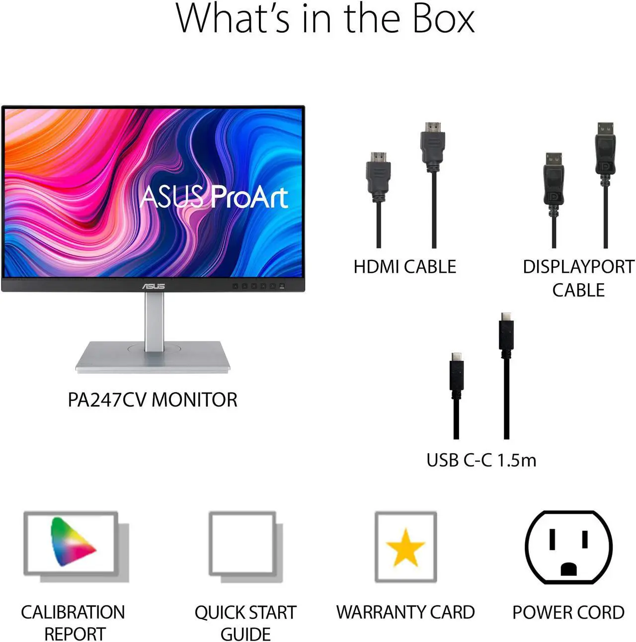 Alt view image 19 of 20 - ASUS ProArt Display PA247CV Professional Monitor  23.8",IPS, Full HD (1920 x 1080), 100% sRGB, 100% Rec,USB-C, DisplayPort Daisy
