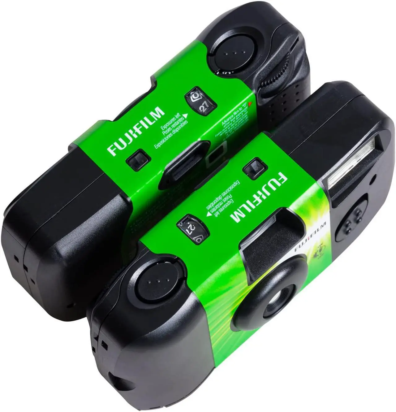Alt view image 10 of 16 - Fujifilm - QuickSnap Disposable Film Camera (2-Pack) - Green