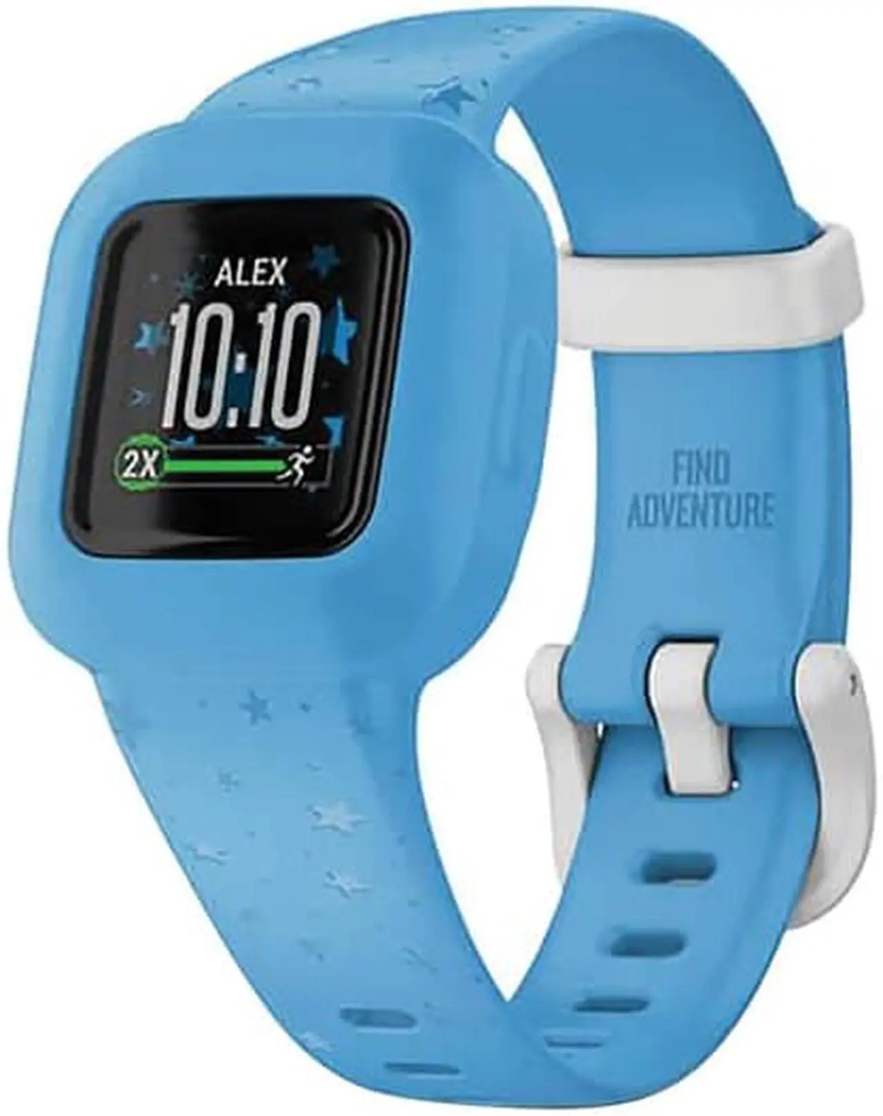 Alt view image 4 of 6 - Garmin vivofit jr. 3, Fitness Tracker for Kids, Swim-Friendly, -Stars Blue- (010-02441-22)