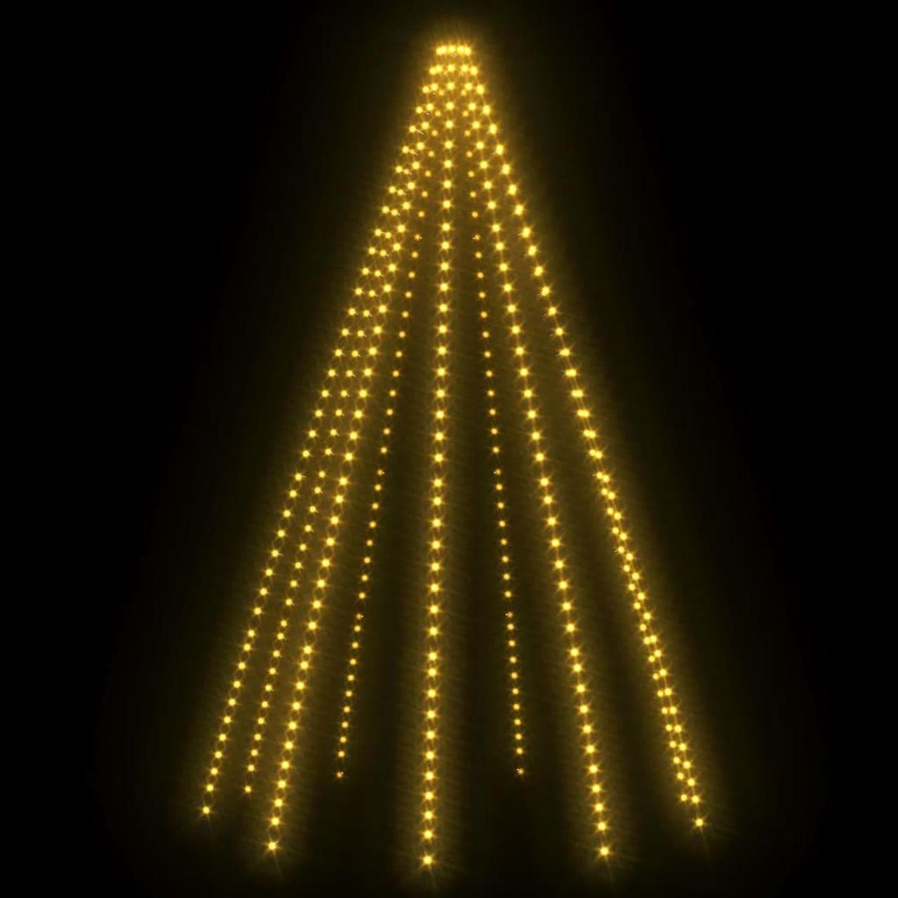 Alt view image 3 of 13 - vidaXL Tree Light Xmas Tree Lights for Indoor and Outdoor LED Net Light 157.5"