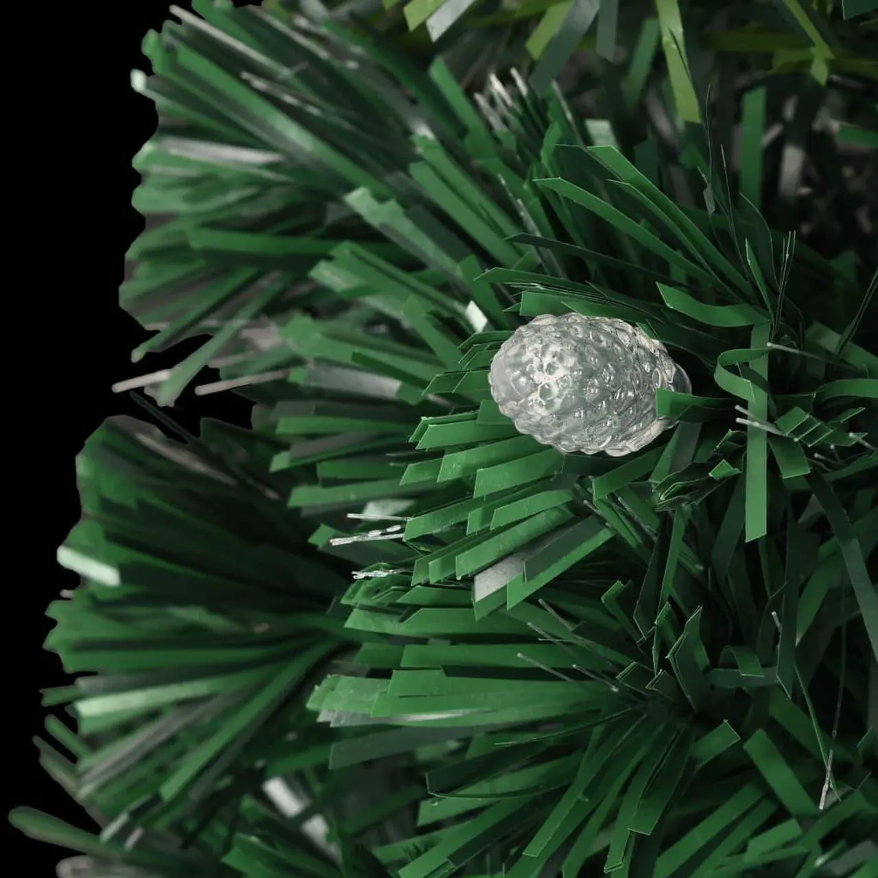 Alt view image 12 of 16 - vidaXL Pre-lit Christmas Tree with Stand Xmas Tree Decoration 135 Branches