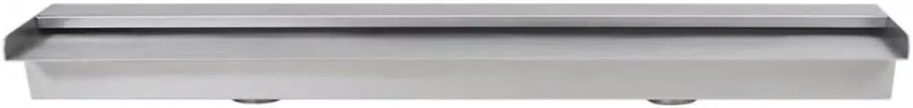 Alt view image 10 of 10 - vidaXL Pool Fountain Spillway Waterfall Fountain for Garden Pond Stainless Steel