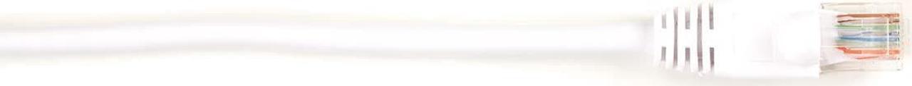 Alt view image 5 of 9 - Black Box CAT6PC-003-WH Black Box CAT6 Value Line Patch Cable, Stranded, White, 3-ft. (0.9-m) - Category 6 for Network Device - Patch Cable - 3 ft - 1 Pack - 1 x RJ-45 Male Network - 1 x RJ-45 Male