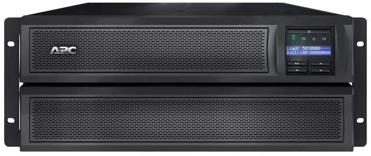 Alt view image 2 of 2 - APC Smart-UPS X 2000VA Rack/Tower LCD 100-127V with Network Card