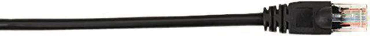 Alt view image 6 of 8 - Black Box CAT6 Value Line Patch Cable, Stranded, Black, 1-ft. (0.3-m)