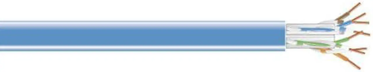 Alt view image 5 of 7 - CAT5e Value Line Solid Bulk Cable, CM, 1000-ft. (304.8-m), Blue