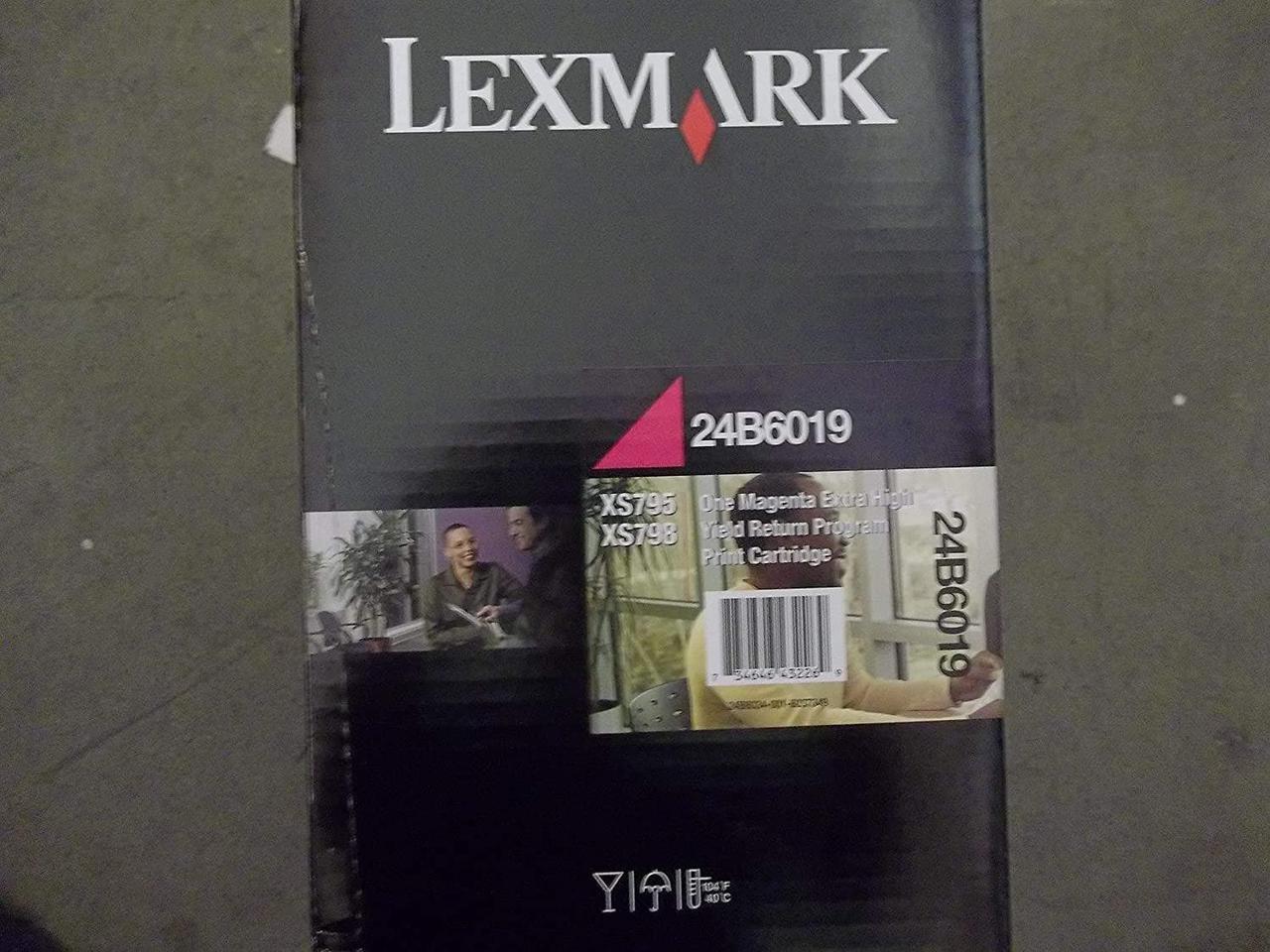 Alt view image 10 of 12 - LEXMARK XS795, XS798 MAGENTA EXTRA HIGH YIELD RETURN PROGRAM PRINT CARTRIDGE