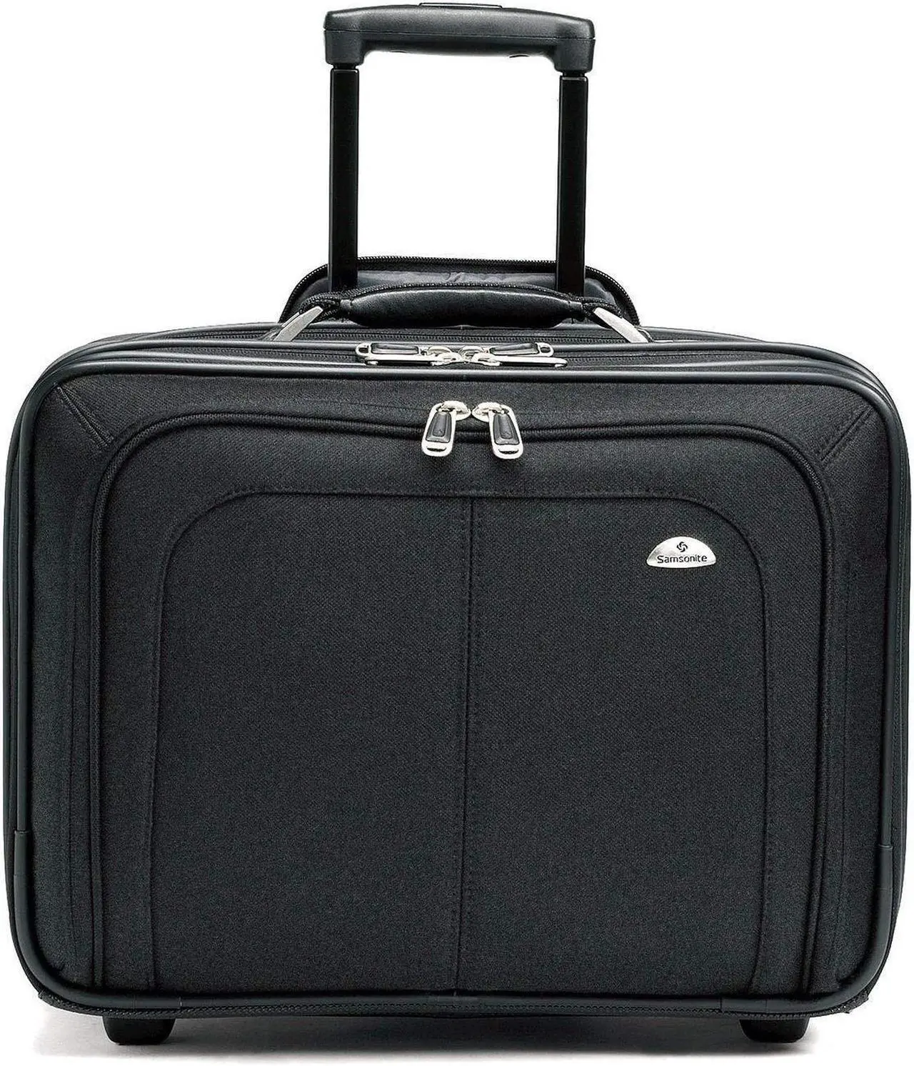 Alt view image 20 of 20 - Samsonite Mobile Office Rolling Notebook Case Nylon 17 1/2 x 9 x 14 Black