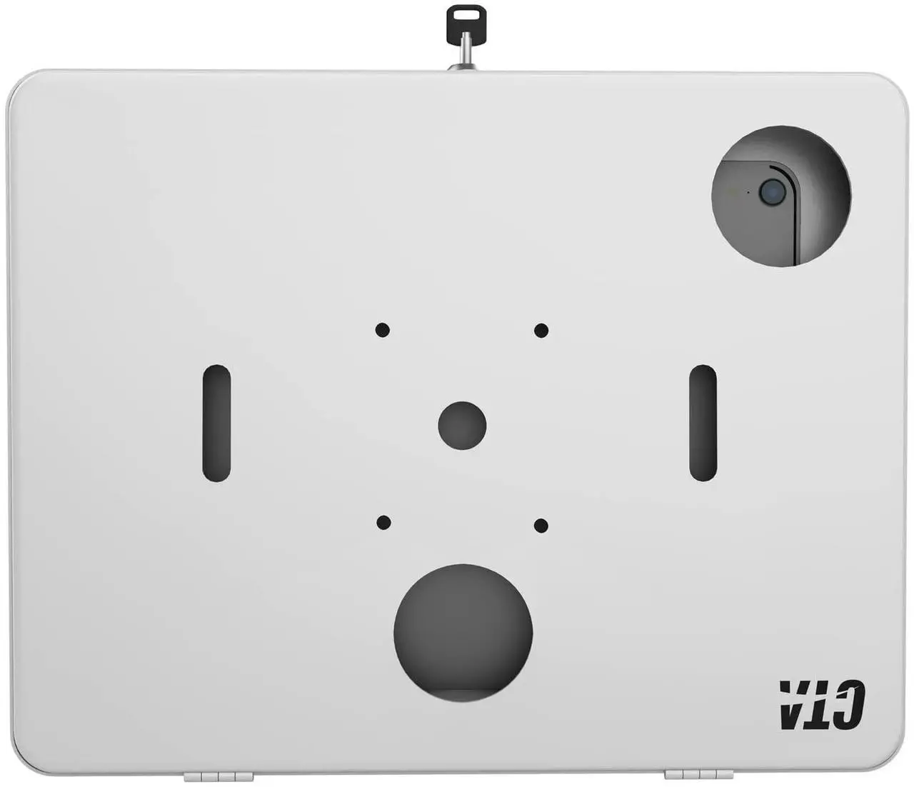 Alt view image 16 of 18 - Cta Digital Wall Mount For Ipad Ipad Pro Ipad Air Tablet - White