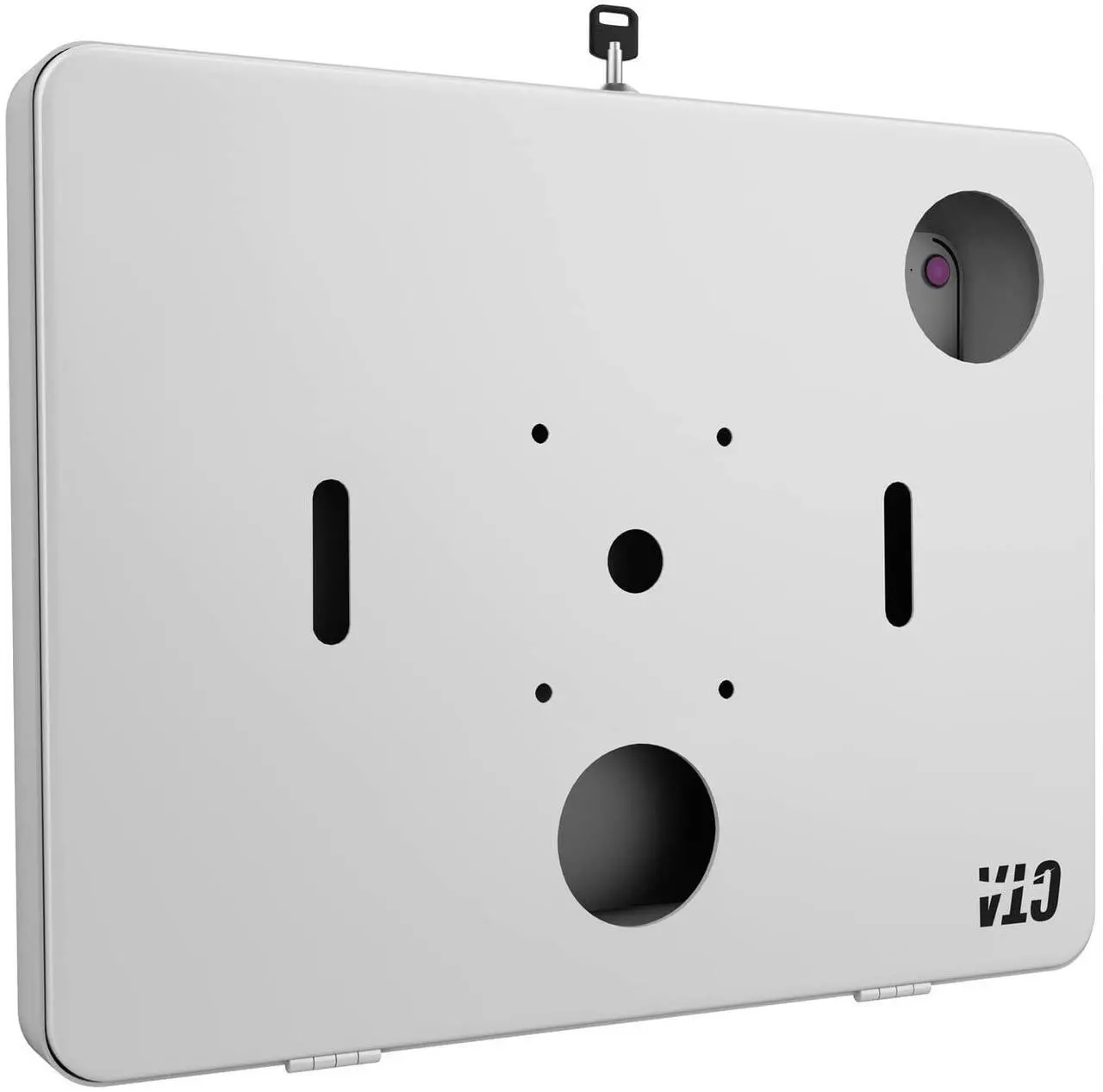 Alt view image 15 of 18 - Cta Digital Wall Mount For Ipad Ipad Pro Ipad Air Tablet - White