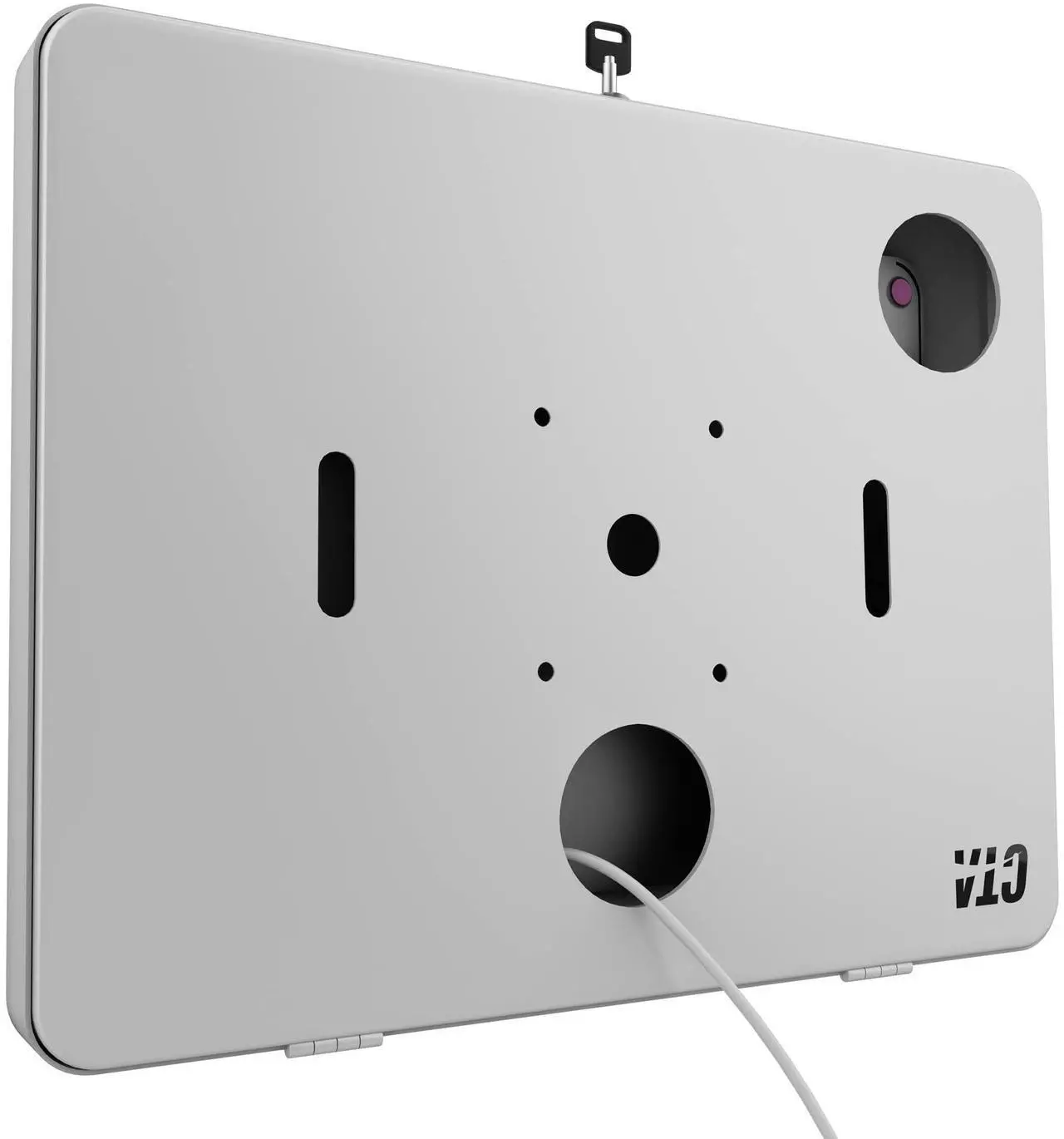 Alt view image 17 of 18 - Cta Digital Wall Mount For Ipad Ipad Pro Ipad Air Tablet - White