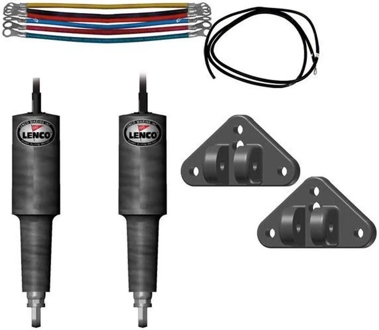 Alt view image 4 of 5 - Lenco 15064-001 Bennet Retrofit Trim Tab Kit 12V