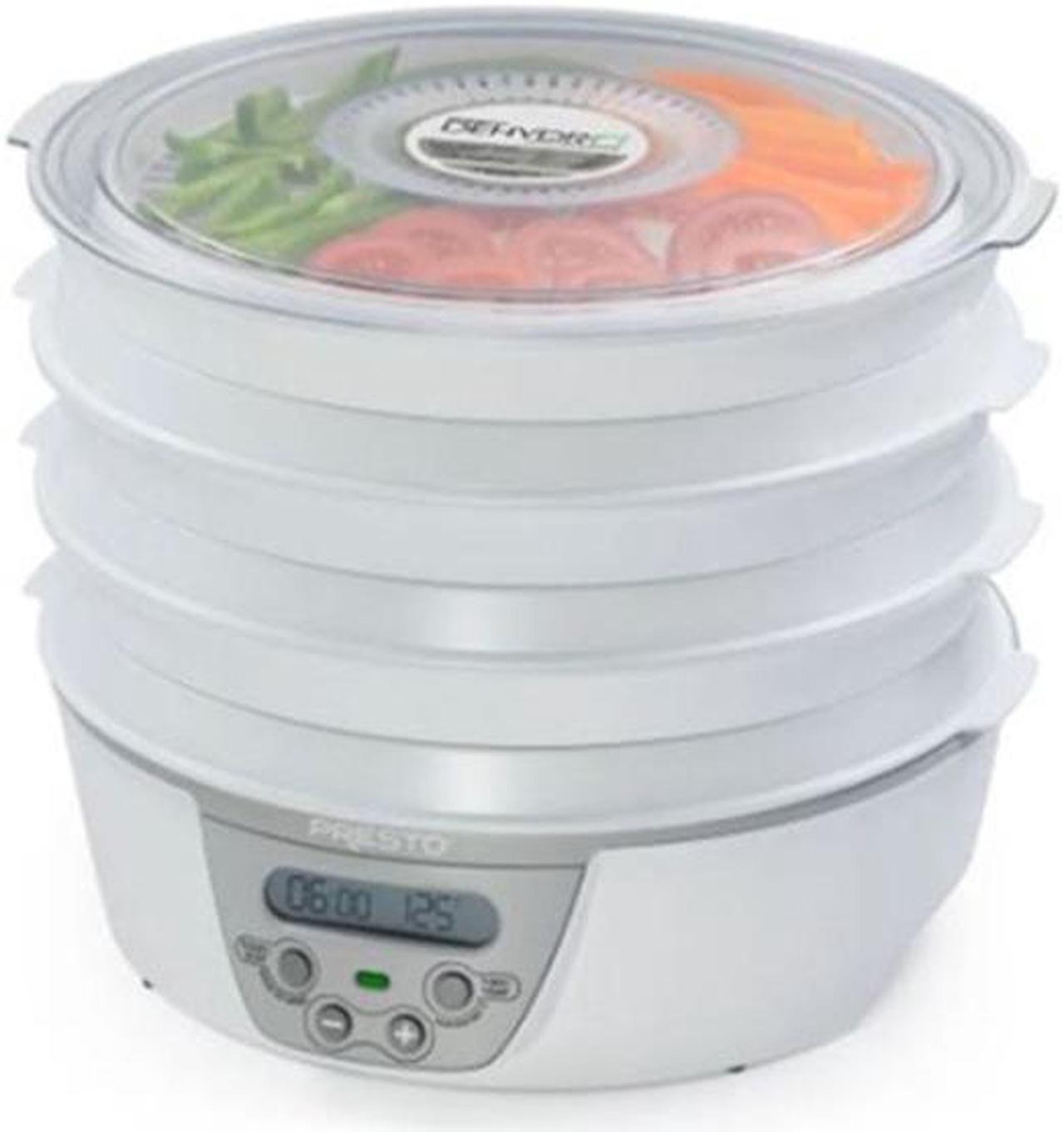 Alt view image 4 of 5 - PRESTO 06301 Dehydro Digital Electric Food Dehydrator, White