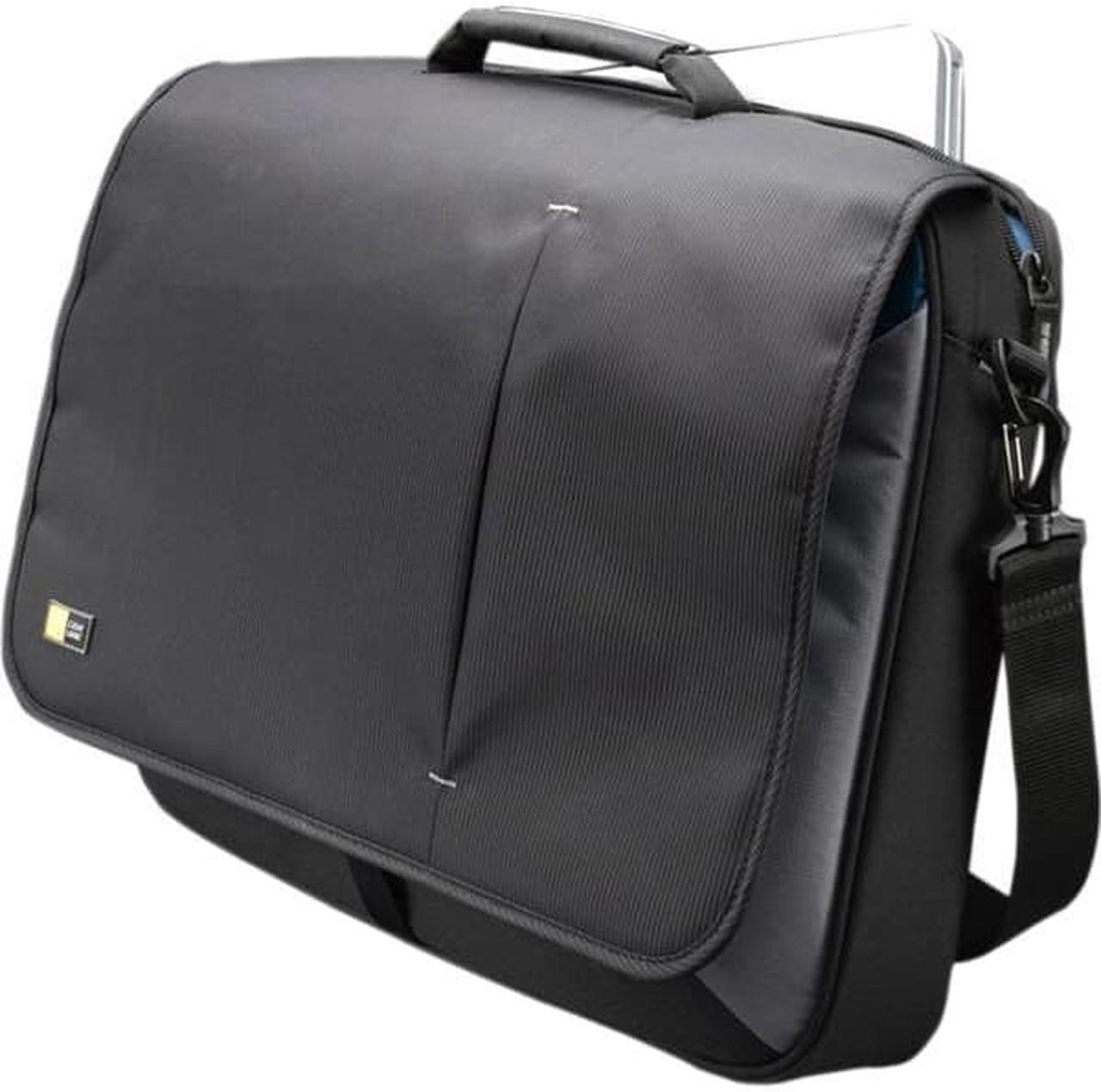 Alt view image 17 of 19 - Caselogic 3201140 17 in. Laptop Messenger Bag, Black - 3.37 x 17.75 x 13.75 in.
