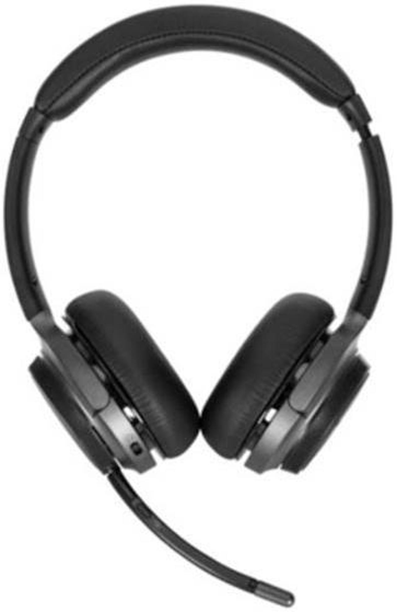 Alt view image 7 of 9 - Targus AEH104TT Wireless Bluetooth 5.0 or Wired 3.5mm AUX Connector Circumaural Wireless Bluetooth Stereo Headset