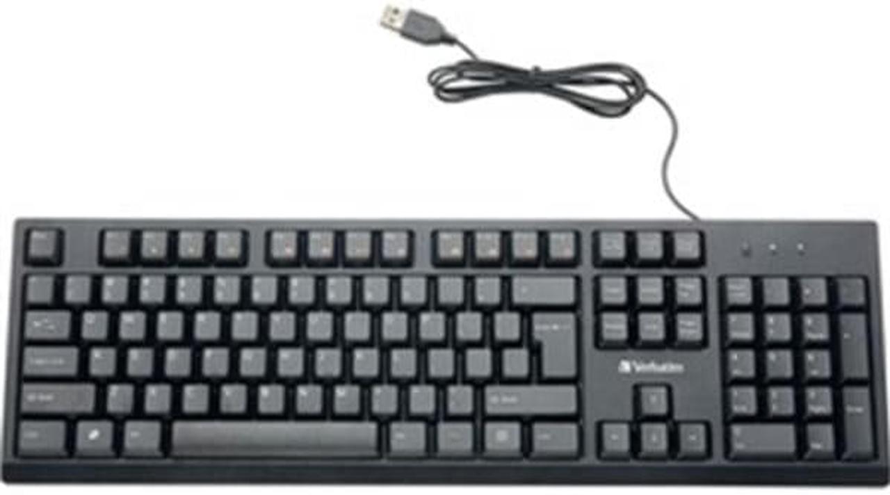 Verbatim Universal Wired Keyboard Black (70735) VER70735