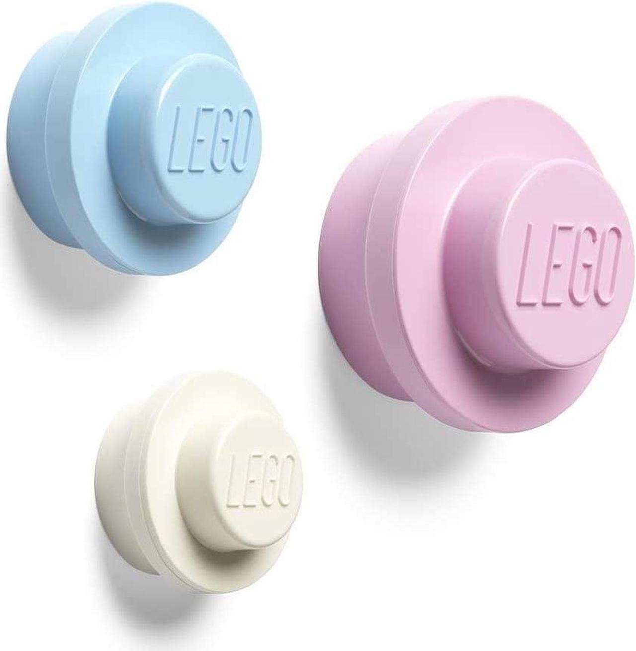 Main image of LEGO Wall Hanger Set |  Pink | Blue | White