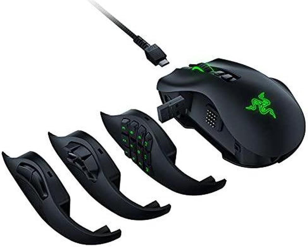 Alt view image 11 of 17 - Razer Naga Pro Wireless Gaming Mouse: Interchangeable Side Plate w/ 2, 6, 12 Button Configurations - Focus+ 20K DPI Optical Sensor - Fastest Gaming Mouse Switch - Chroma RGB Lighting