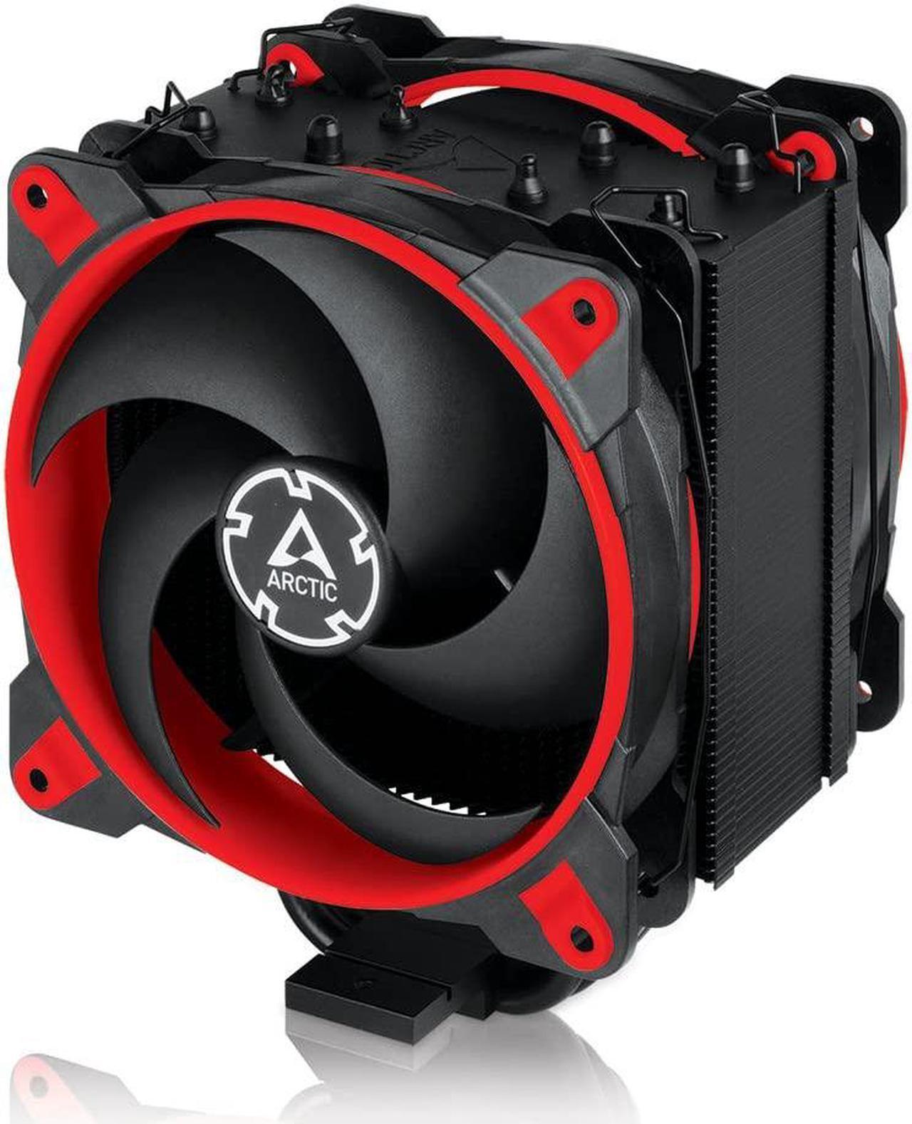 Alt view image 6 of 6 - ARCTIC Freezer 34 eSports DUO - Tower CPU Cooler with BioniX P-Series case fan in push-pull, 120 mm PWM fan, for Intel and AMD socket - Red (ACFRE00060A)