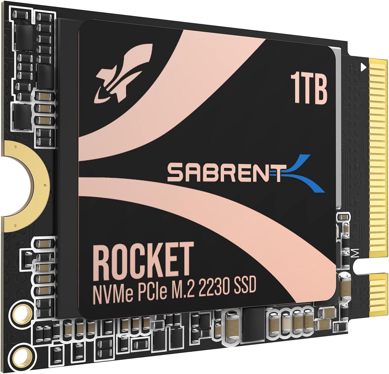 Alt view image 10 of 9 - SABRENT Rocket 2230 NVMe 4.0 1TB High Performance PCIe 4.0 M.2 2230 SSD [SB-2130-1TB]
