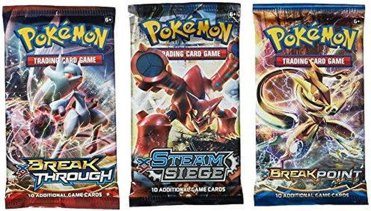 Alt view image 4 of 4 - pokemon tcg: 3 booster packs  30 cards total| value pack includes 3 blister packs of random cards | 100% authentic branded pokemon expansion packs | random chance at rares & holofoils