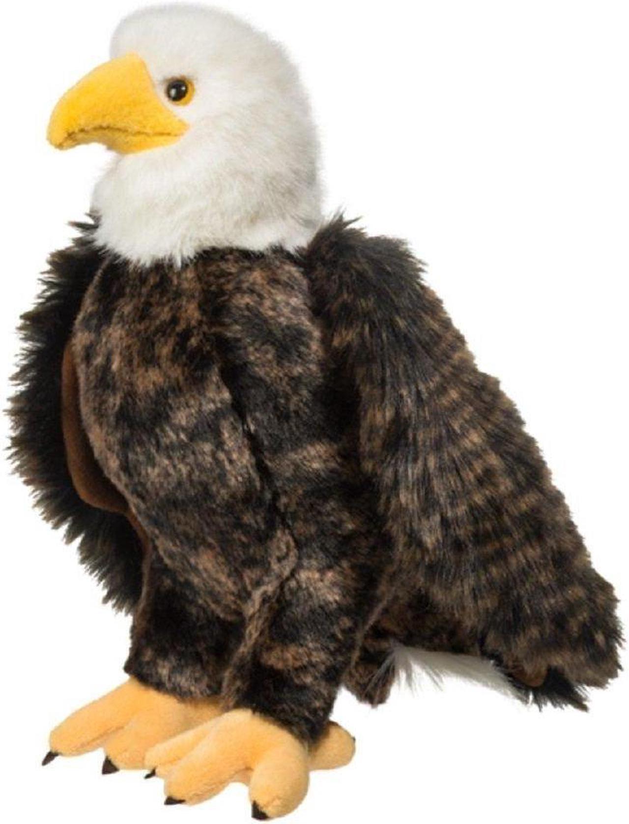 Alt view image 3 of 3 - douglas adler bald eagle plush stuffed animal