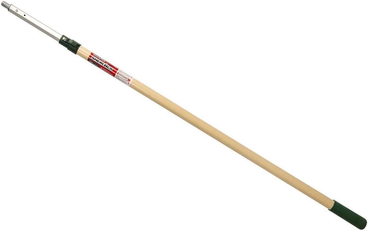 Alt view image 11 of 11 - Wooster Painting Adjustable Extension Pole, 4 to 8 ft. Length Beige   R055